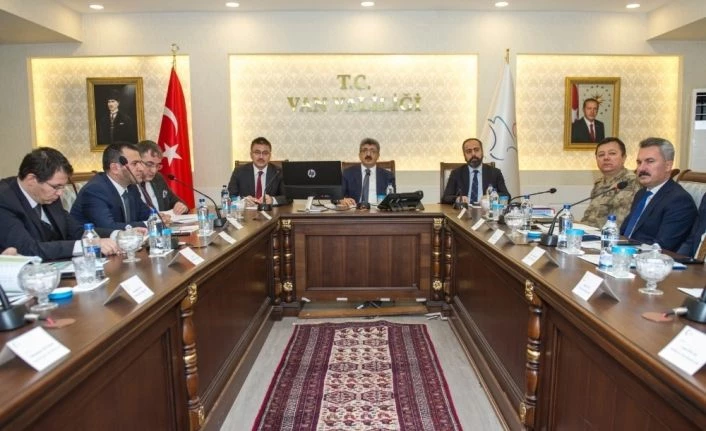 Van’da ‘Bağımlılıkla Mücadele İl ve İlçe Koordinasyon Toplantısı’ yapıldı