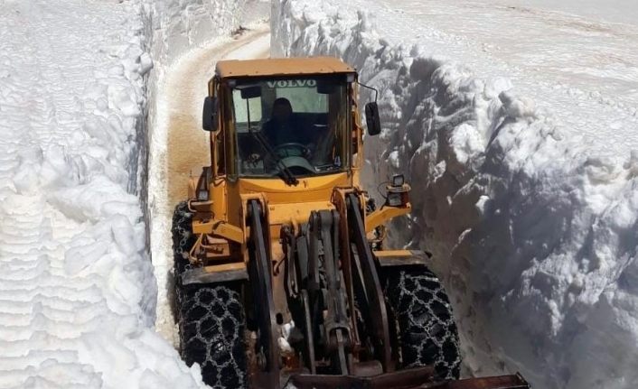 Yüksekova’da kar kalınlığı 5 metreyi geçti