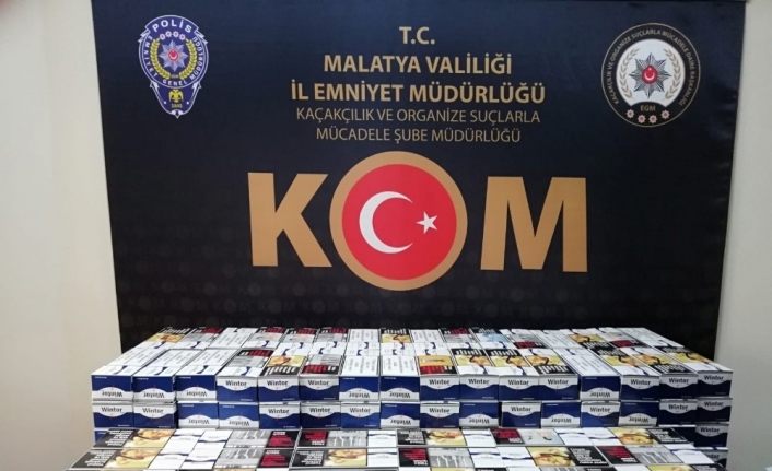 42 bin 800 adet bandrolsüz makaron ele geçirildi