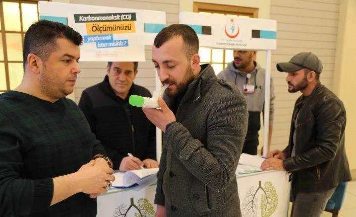 9 Şubat Dünya Sigara Bırakma Günü’nde sigaranın zararlarına dikkat çektiler
