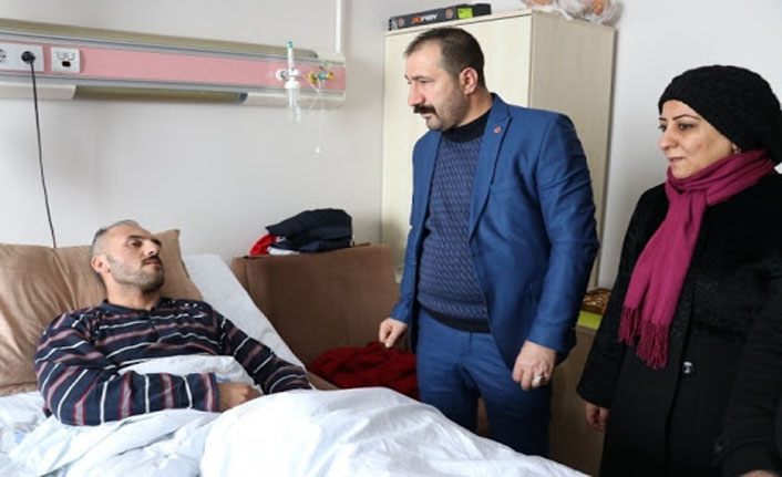 Ayhan Kahraman’dan Van'daki çığ faciasında yaralananlara ziyaret