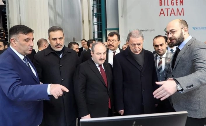 Bakanlar Akar ve Varank ile MİT Başkanı Fidan TÜBİTAK