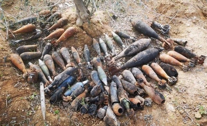 Barış Pınarı Harekatı bölgesinde teröristlerce tuzaklanan patlayıcılar imha edildi