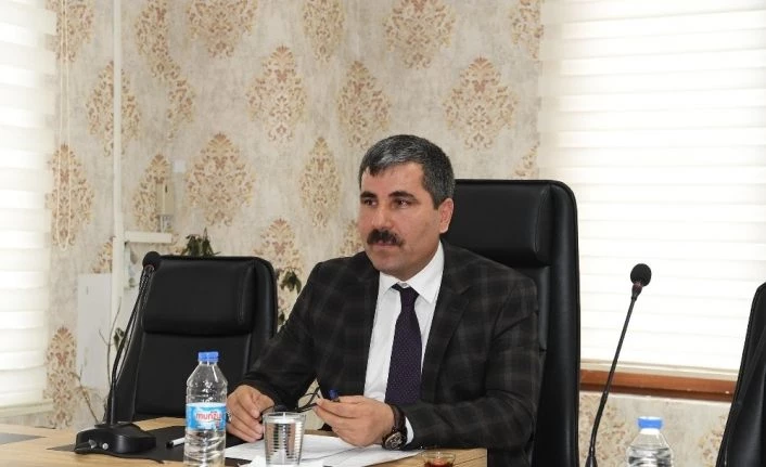 Başkan Asya, birim amirleriyle durum değerlendirmesi yaptı