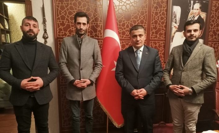 Başkanlardan Erciş Kaymakamı Mehmetbeyoğlu’na ziyaret