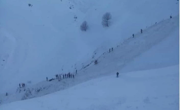 Bingöl’deki çığda kaybolan şahsı arama çalışmaları sürüyor
