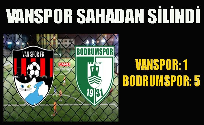 Bodrumspor, Vanspor’a kendi sahasında diz çöktürdü