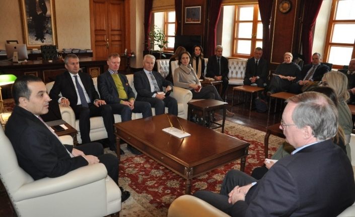 Büyükelçiler Kars’ta çeşitli ziyaretlerde bulundular