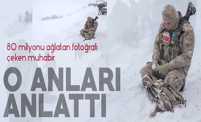 Van'daki çığ faciasına damga vuran fotoğrafı çeken muhabir, fotoğrafın hikayesini anlattı