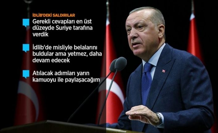 Cumhurbaşkanı Erdoğan: İdlib