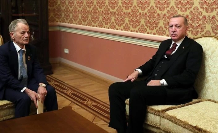 Cumhurbaşkanı Erdoğan, Kırım Tatar halkının lideri Kırımoğlu