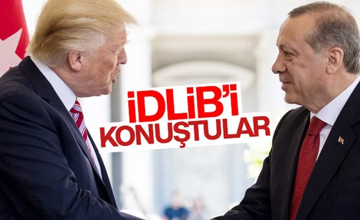 Cumhurbaşkanı Erdoğan Trump ile görüştü