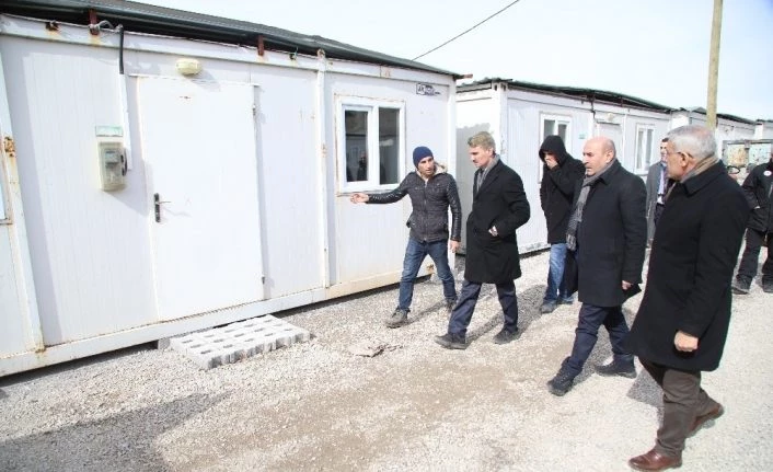 Depremzedeler için yapılacak kalıcı konutların temeli 10 gün içerisinde atılacak