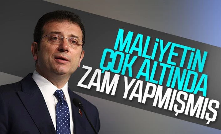 Ekrem İmamoğlu ulaşım zammını az buldu