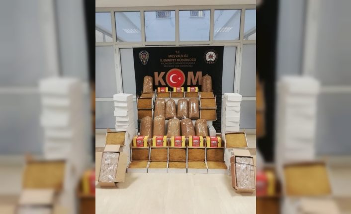 Emniyetten kaçak tütün operasyonu: 1 gözaltı