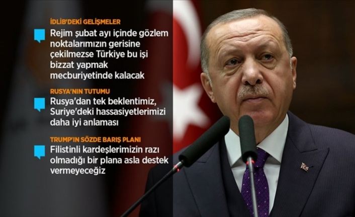 Erdoğan: Askerimize yapılan saldırı Türkiye açısından Suriye