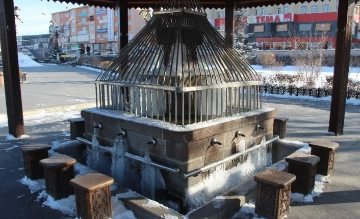 Erzurum buz tuttu: Eksi 31