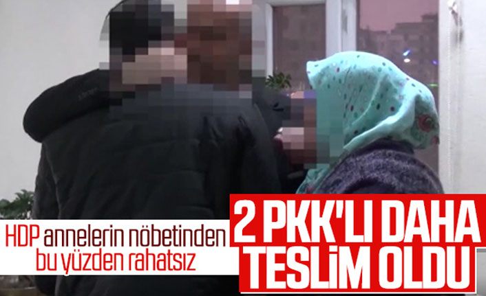 Evlat nöbetindeki ailelerden birinin daha oğlu döndü