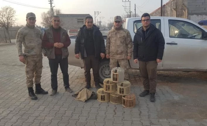 Iğdır’da canlı mühre ve tuzaklı keklik avına 18 bin 288 lira ceza kesildi