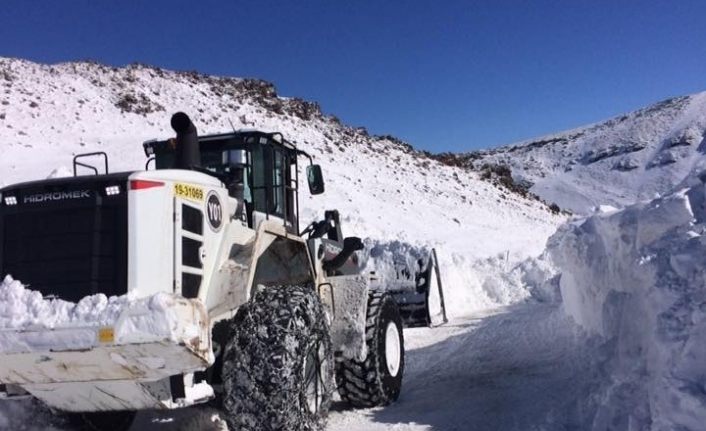 Iğdır’da ekiplerin karla mücadelesi devam ediyor