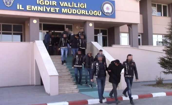 Iğdır’daki uyuşturucu operasyonunda 3 zanlı tutuklandı