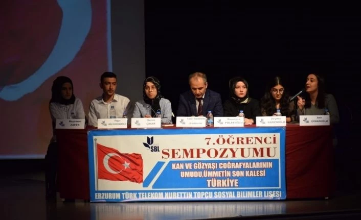 “Kan ve Gözyaşı Coğrafyasının Umudu, Ümmetin Son Kalesi Türkiye” sempozyumu yapıldı