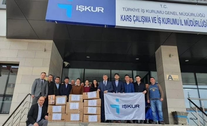 Kars İŞKUR’dan Elazığ’a anlamlı destek