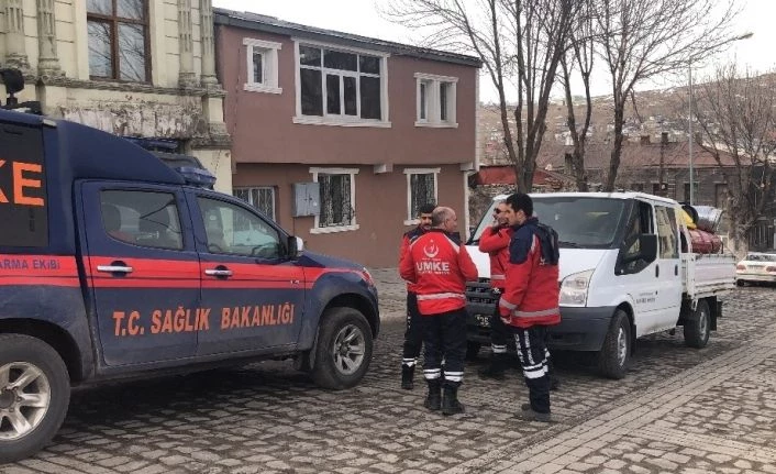 Kars UMKE Aktaş Sınır kapısına Sahra Hastanesi kuracak