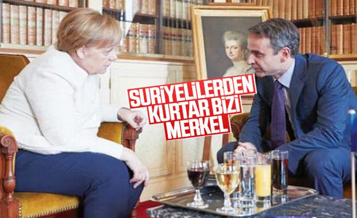 Miçotakis Merkel'den yardım istedi