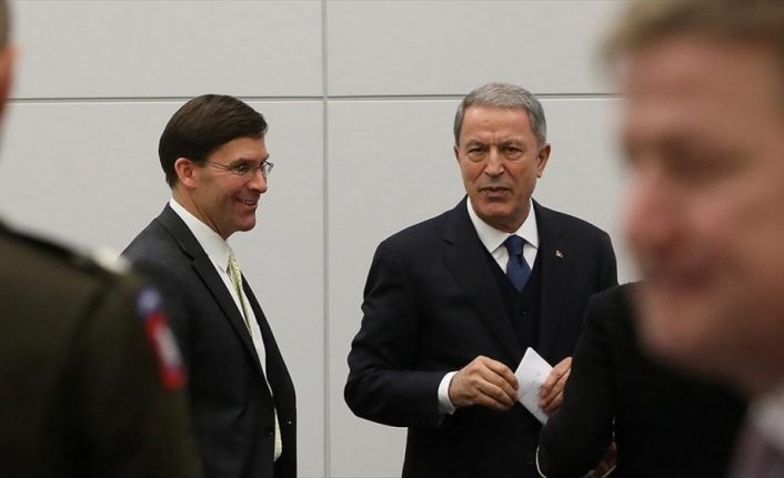 Milli Savunma Bakanı Akar NATO Karargahı