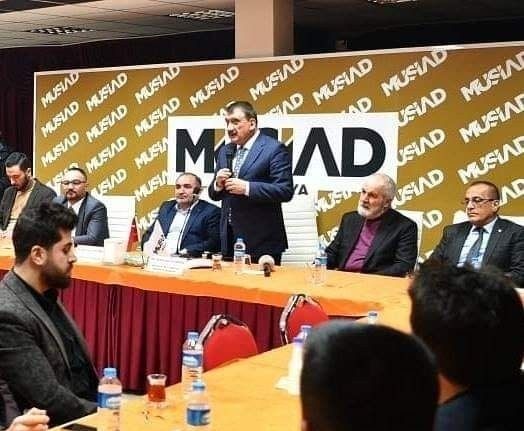 MÜSİAD dost meclisinin konuğu Başkan Gürkan oldu