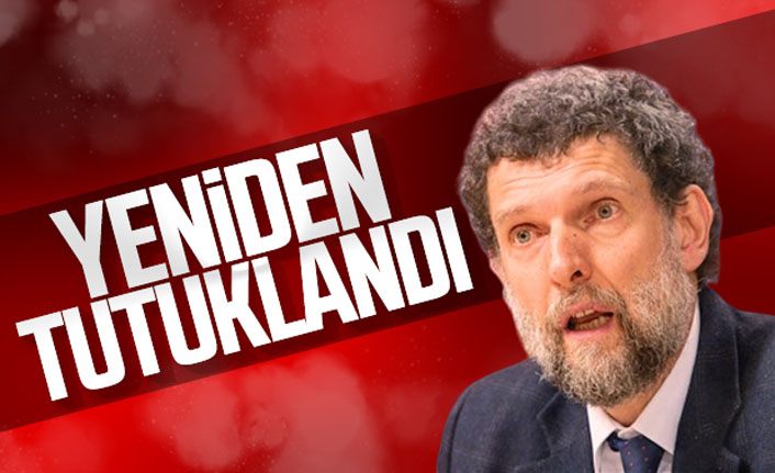 Osman Kavala yeniden tutuklandı