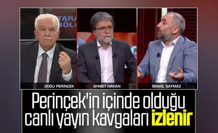 Perinçek ile Saymaz arasında PKK-FETÖ tartışması