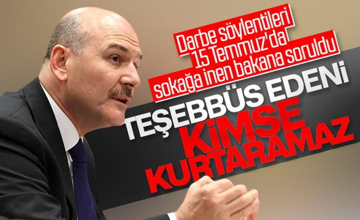 Soylu'dan darbe olasılığı açıklaması