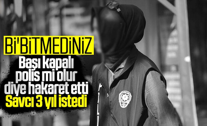 Trabzon'da başörtülü polise hakaret mahkemeye taşındı