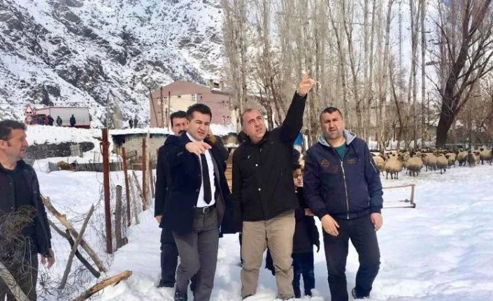 Vali Yardımcısı Duruk çığ bölgesinde