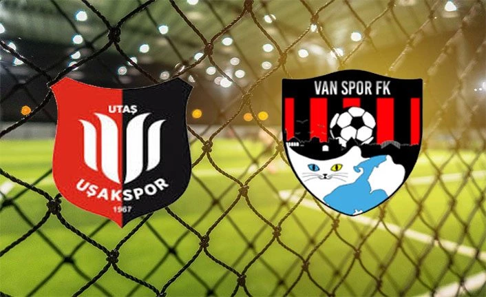 Vanspor 1-2 Utaş Uşakspor Maç sonucu