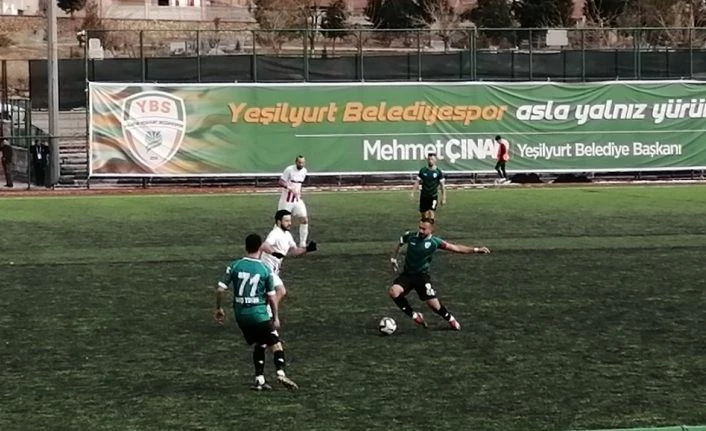 Yeşilyurt Belediyespor beraberliği son dakikada kalecisiyle kurtardı