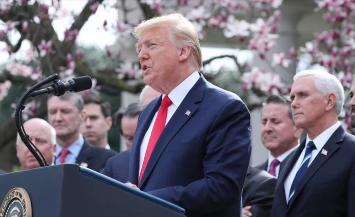 ABD Başkanı Trump koronavirüs nedeniyle 