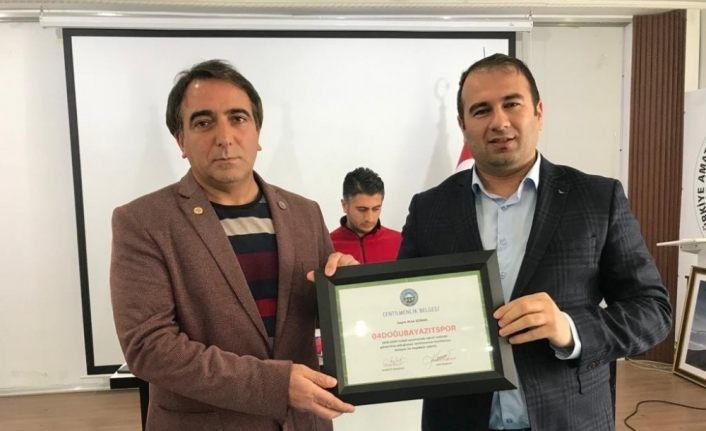 Ağrı’nın En Centilmen Takımı 04 Doğubayazıt Spor