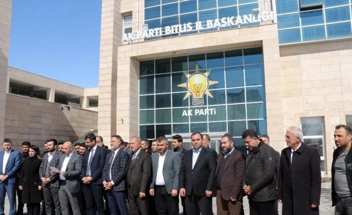 AK Parti Bitlis İl Başkanlığından CHP Grup Başvekiline kınama