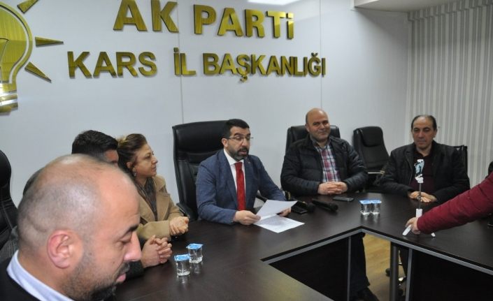 AK Parti Kars İl Başkanı Çakın’dan CHP’li Özkoç’a tepki