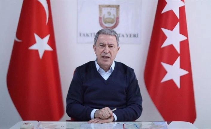 Bakan Akar: Bahar Kalkanı Harekatı