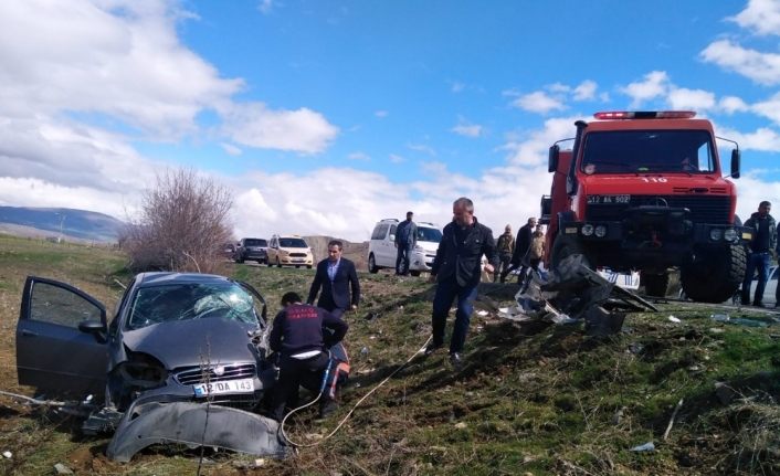 Bingöl’de trafik kazası: 6 yaralı