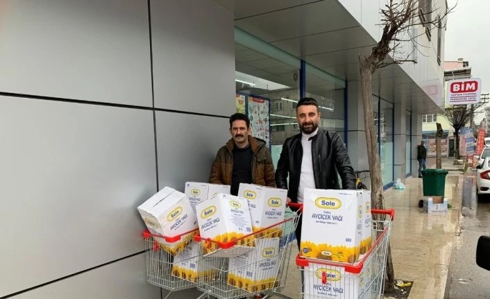 Bursa Oltu Çayüstü Köyü Derneği’nden hemşerilerine destek