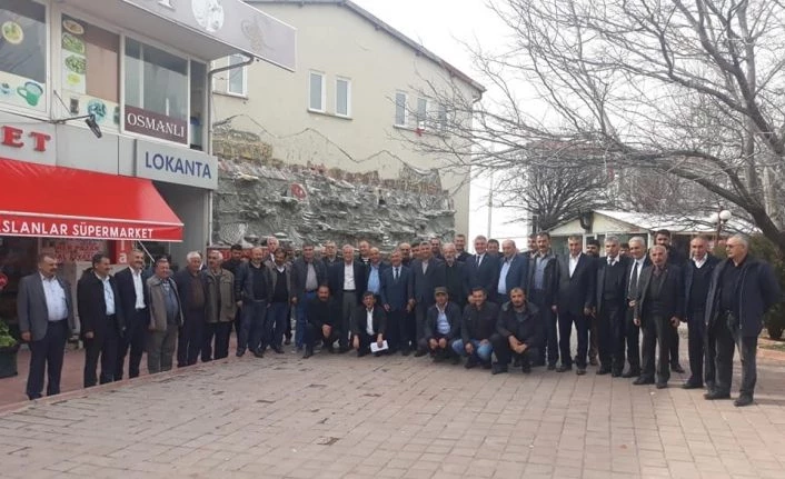 CHP’den Akçadağ’da muhtarlarla toplantı