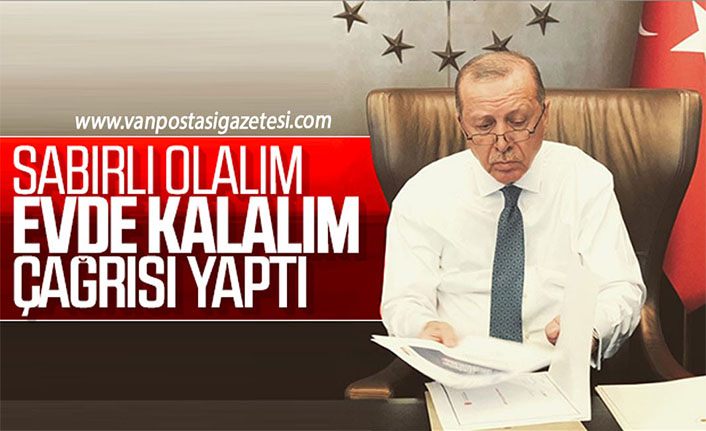 Cumhurbaşkanı Erdoğan: İkazlara riayet edelim