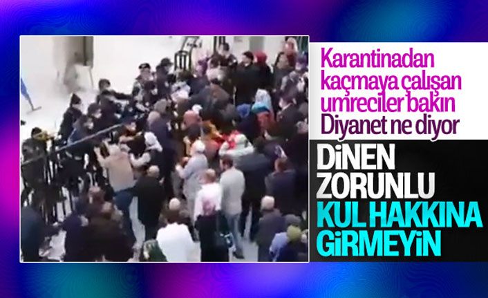 Diyanet: Karantinaya uymak dinen zorunludur