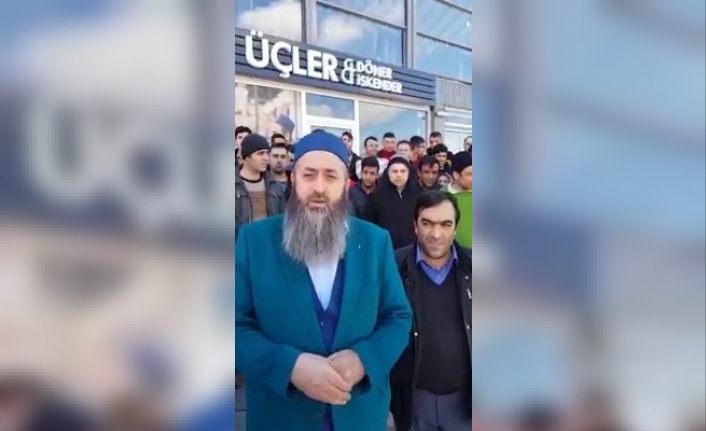 Erzurumlu dönerci 2 ay çalışmayacak olan işçilerinin maaşını karşılayacak