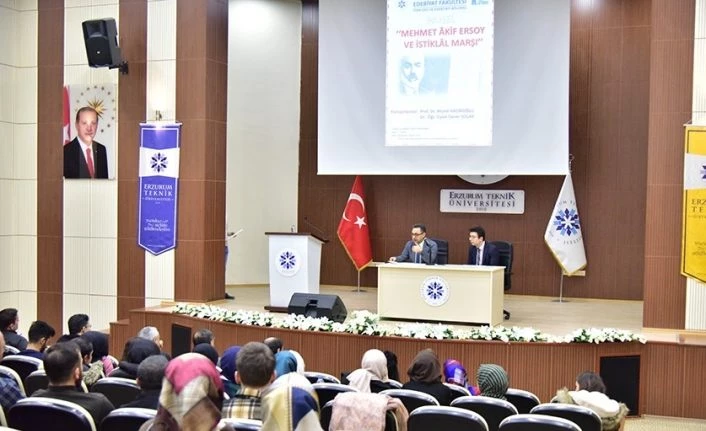 ETÜ’de ‘Mehmet Akif Ersoy ve istiklal Marşı’ paneli düzenlendi